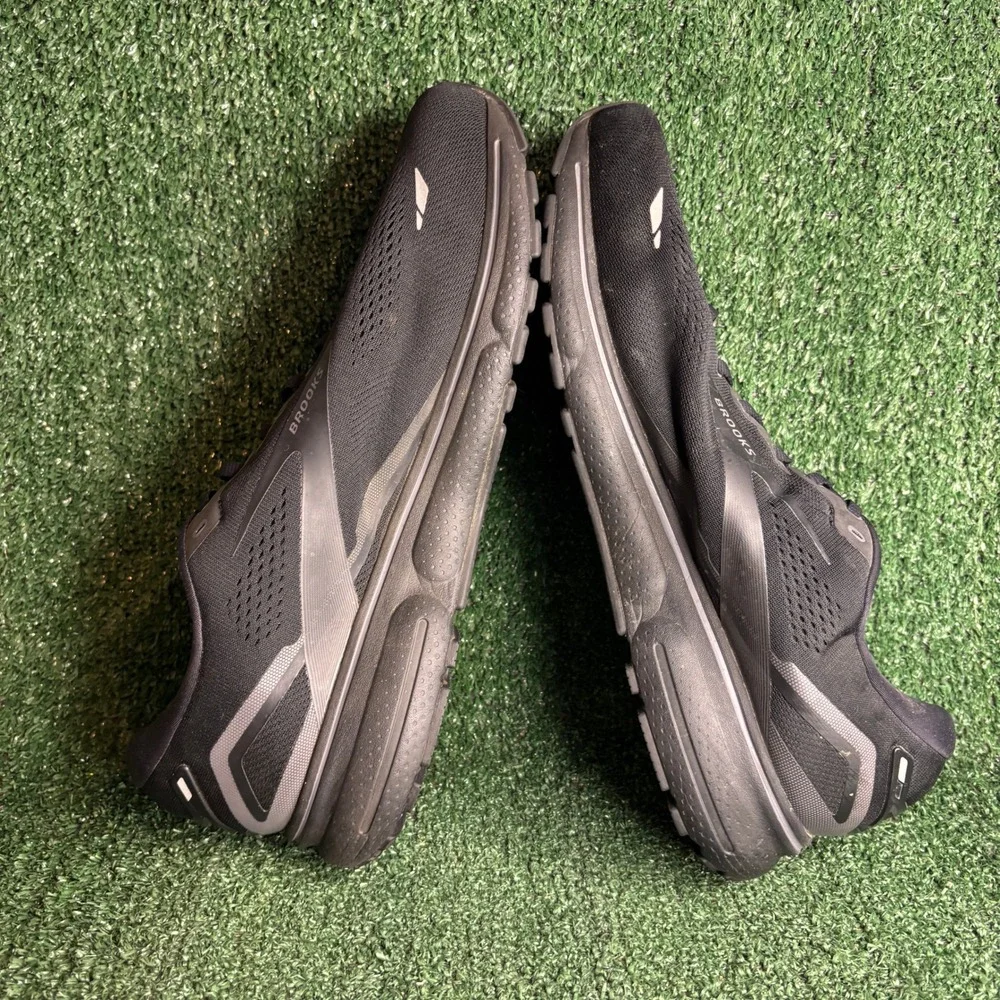 Brooks Ghost 15 DNA Loft v2 Cushion Running Shoe Black Mens Sz 15 4E Extra Wide